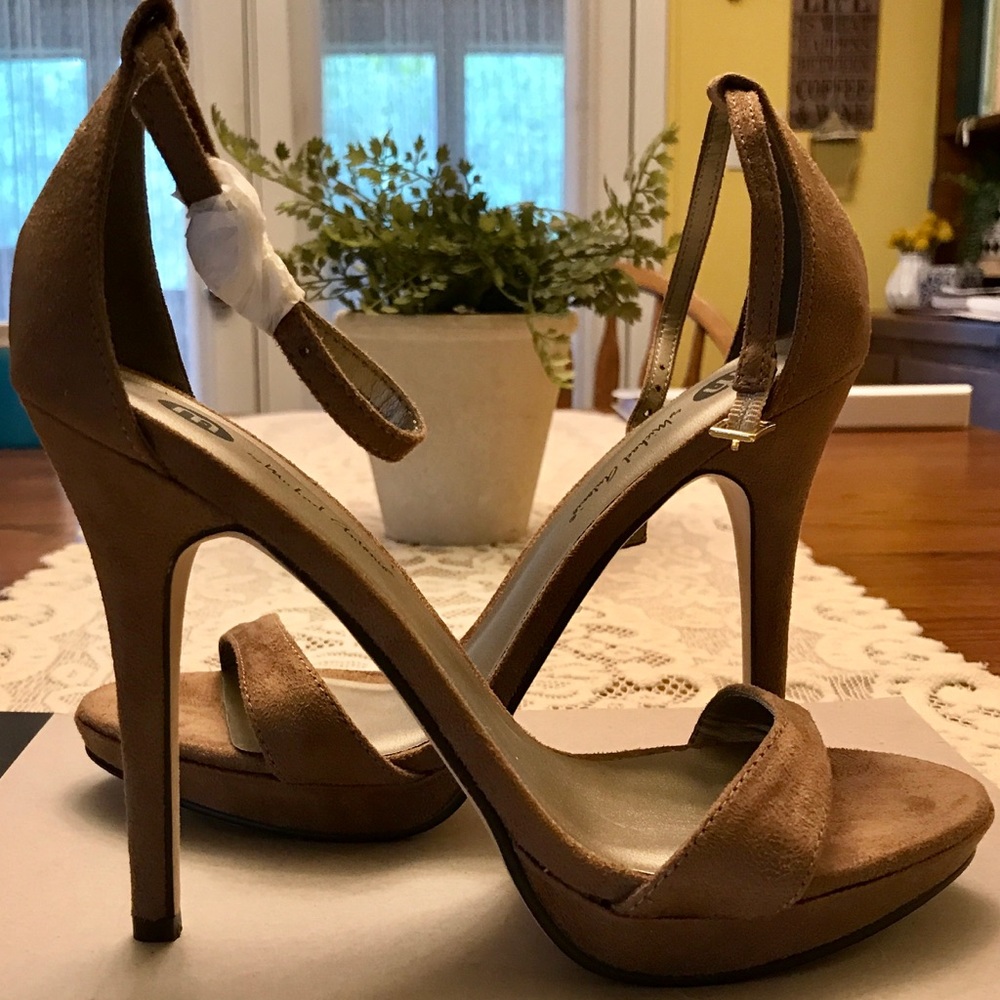 Michael Antonio open toed heel.